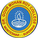 dr. gour mohan roy college logo