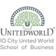 iq city united world school of business logo