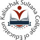 kaliachak sultana college of education logo