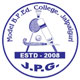 model b.p.ed. college logo