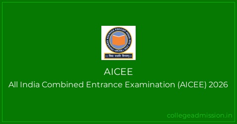 AICEE 2026: All India Combined Entrance Examination (AICEE) 2026 ...